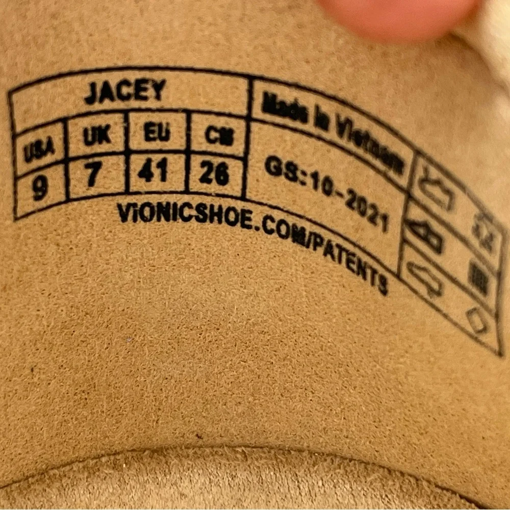 Vionic Women's Soft Blue Jacey Wedge Size 9 - Picture 12 of 14